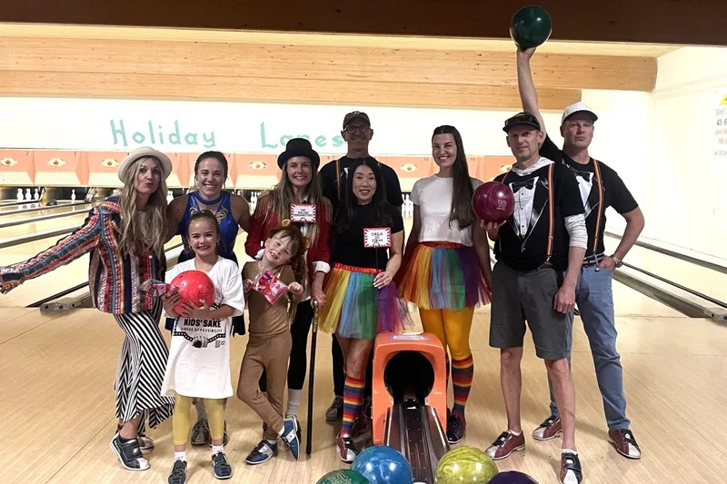 Bowl For Kids' Sake formal theme team