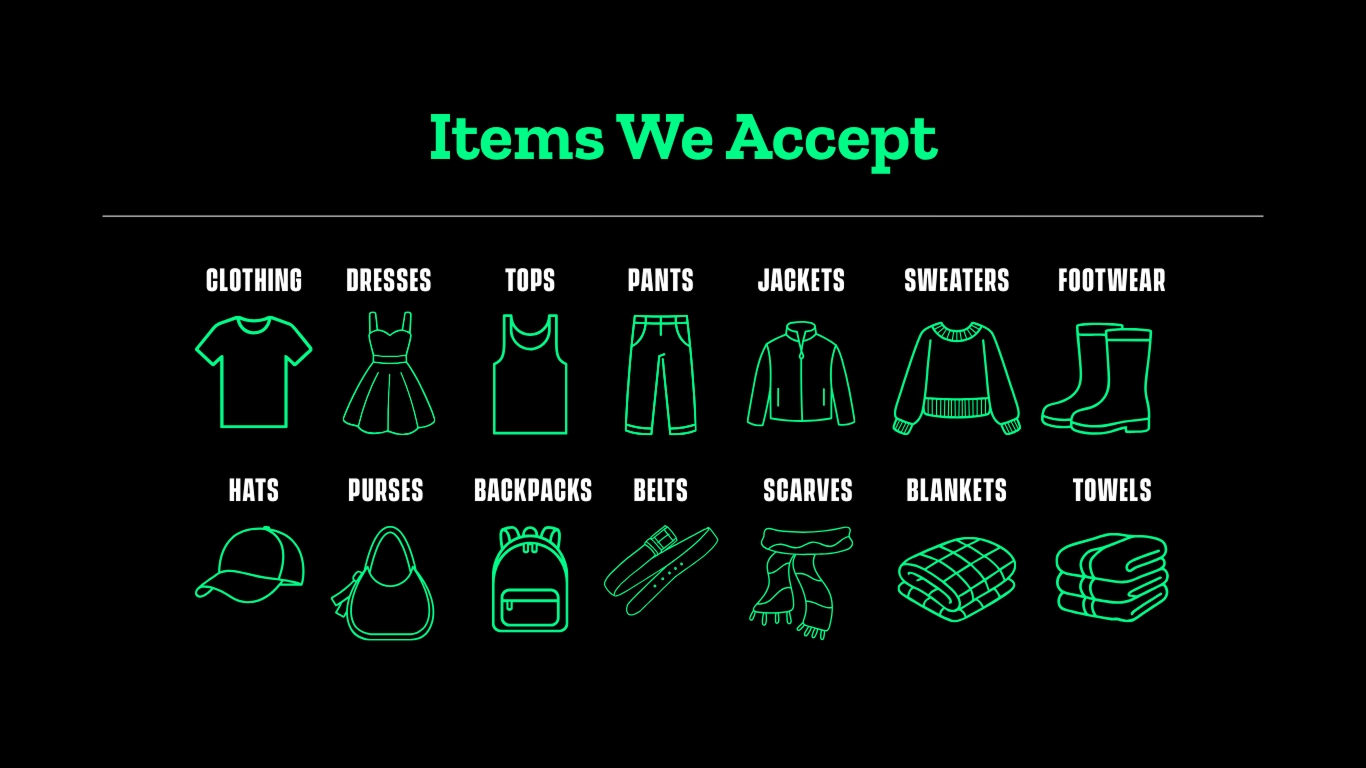 Acceptable Donation Items